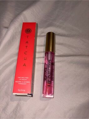 Tatcha and too faced Pink Lip Injection Plumping Gloss